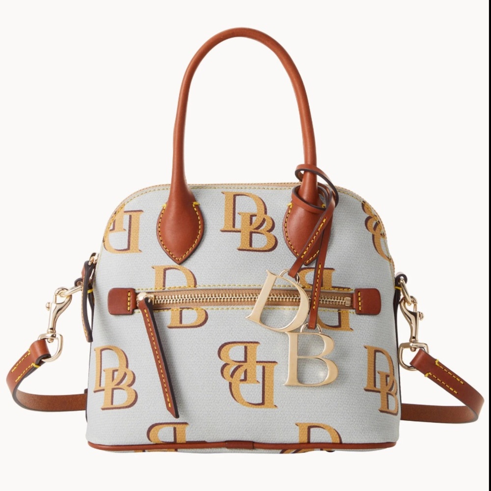 Dooney & Bourke Monogram Large Domed Satchel